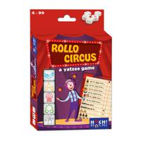 Asmodee Rollo Yatzee Circus Dobbelspel - thumbnail