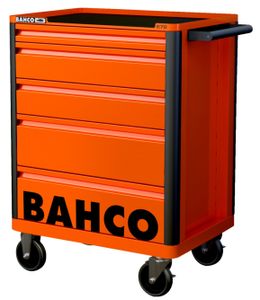 Bahco 1472K5 | E72 Gereedschapswagen | Oranje | 1472K5 - 5 Lades