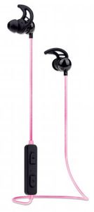 Manhattan 179591 hoofdtelefoon/headset oorhaak, In-ear, Neckband Zwart Bluetooth Micro-USB