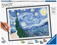 Ravensburger creart serie B art collection the starry night Van Gogh - thumbnail