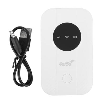 4G 5G Mobile Hotspot Router met SIM -kaartsleuf, 300 Mbps WiFi, 10 Apparaten Delen, Draagbare 4G 5G -Router voor Reizende Zakenreizen
