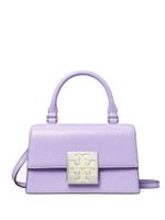 Tory Burch mini sac à main Bon Bon à fini verni - Violet - thumbnail