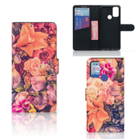 Alcatel 1S (2021) Hoesje Bosje Bloemen