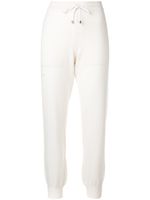 Barrie pantalon à design texturé - Blanc