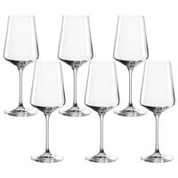 LEONARDO HOME PUCCINI Set van 6 Rieslingglazen, glas, helder, 6 cm, 6