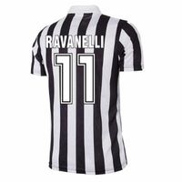 Juventus Retro Voetbalshirt UEFA Cup 1992-1993 + Ravanelli 11