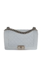 CHANEL Pre-Owned sac porté épaule Boy Chanel médium - Bleu - thumbnail