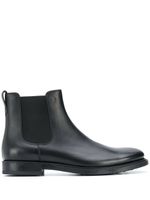 Tod's bottines en cuir - Noir