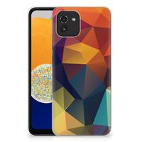 Samsung Galaxy A03 TPU Hoesje Polygon Color