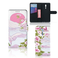 OPPO Reno Z Telefoonhoesje met Pasjes Bird Standing