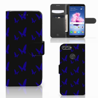 Huawei P Smart Telefoon Hoesje Vlinder Patroon