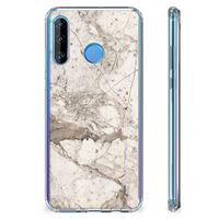 Huawei P30 Lite Anti-Shock Hoesje Marmer Beige - thumbnail