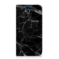 iPhone 14 Pro Max Standcase Marmer Zwart - Origineel Cadeau Vader