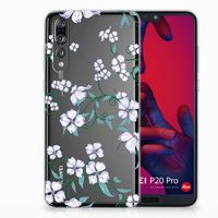 Huawei P20 Pro Uniek TPU Case Blossom White - thumbnail