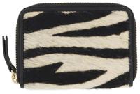 HEMA Portemonnee Zebra Zwart/wit