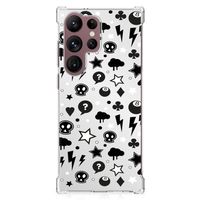 Extreme Case Samsung Galaxy S23 Ultra Silver Punk - thumbnail