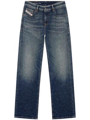 Diesel Straight jeans - Blauw Diesel Straight jeans - Blauw