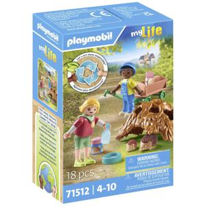 Playmobil My Life Onderhoud van de igelfamilie 71512