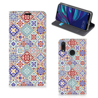 Huawei Y7 hoesje Y7 Pro (2019) Standcase Tiles Color