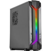 Silverstone SST-RVZ03B-ARGB computerbehuizing Desktop Zwart - thumbnail