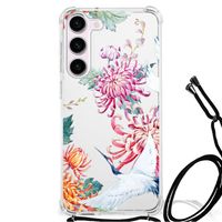 Samsung Galaxy S23 Case Anti-shock Bird Flowers