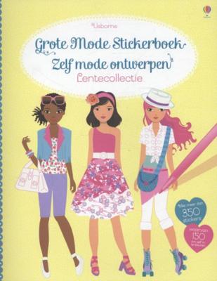 Usborne Publishers Grote Mode Stickerboek   Zelf Mode Ontwerpen