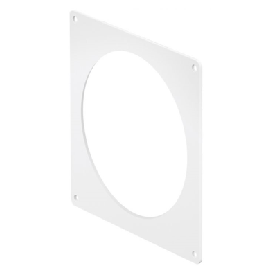 Kunststof Muurflens (afwerkplaat) - Voor Doorvoer Ø 125mm