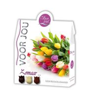 Cadeau doos trendy bloemen zomaar