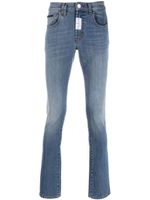 Philipp Plein jean skinny à patch logo - Bleu - thumbnail