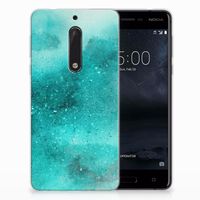 Hoesje maken Nokia 5 Painting Blue - thumbnail