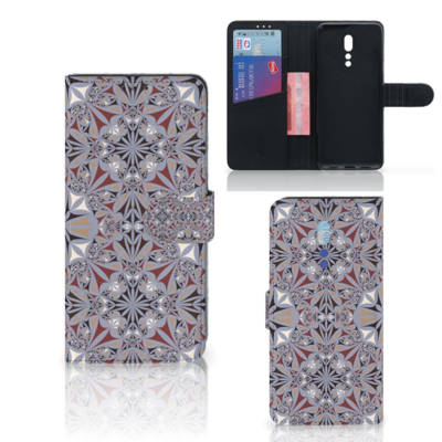 OPPO Reno Z Bookcase Flower Tiles