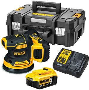 DeWalt DCW210P2 | Accu Excenterschuurmachine | 18V | 5.0Ah | Li-ion - DCW210P2-QW