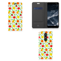 Nokia 5.1 (2018) Flip Style Cover Fruits