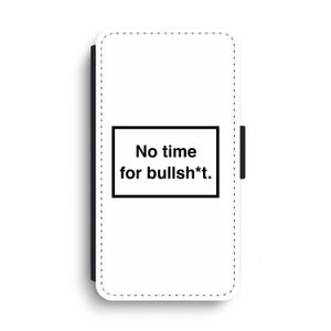 No time: iPhone XS Max Flip Hoesje