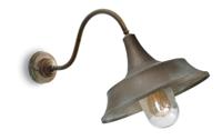 Moretti Luce Schuine buitenlamp Atelier - verouderd messing 3125.T.AR