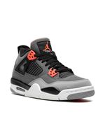 Jordan Kids baskets Air Jordan 4 "Infared" - Gris - thumbnail