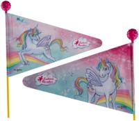 BIKE FASHION Safety flag einhorn paradies