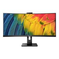 Philips Monitore 34B1U5600CH/00 LED-monitor Energielabel G (A - G) 86.4 cm (34 inch) 3440 x 1440 Pixel 16:9 4 ms HDMI, DisplayPort, USB-C 3.2, RJ45,