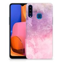 Hoesje maken Samsung Galaxy A20s Pink Purple Paint