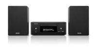 Denon CEOL N-12DAB HiFi-systeem met CD-speler, Muziekstreaming, HEOS Multiroom, Bluetooth, WiFi, AirPlay 2, Alexa-compatibel, 2 Optische TV-ingangen, DAB+ Radio - Zwart