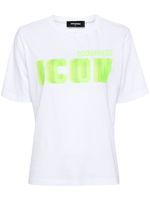 DSQUARED2 t-shirt Blur en coton - Blanc