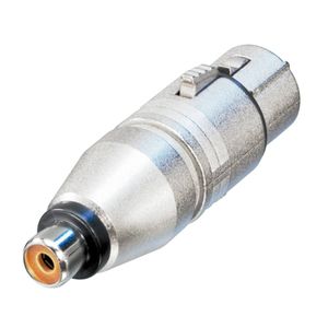 Neutrik NA2FPMF XLR female naar RCA female adapter