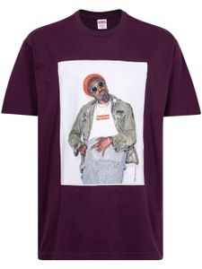 Supreme t-shirt Andre 3000 à imprimé graphique - Violet