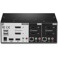 Trendnet TK-240DP KVM-switch Zwart - thumbnail