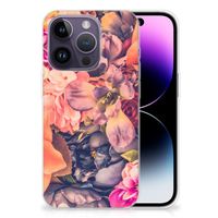 Apple iPhone 14 Pro TPU Case Bosje Bloemen