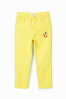 Arty straight jeans - YELLOW - 13/14