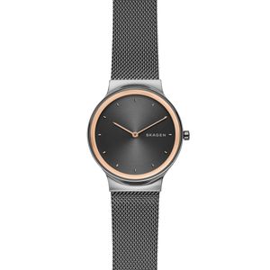 Horlogeband Skagen SKW2707 Mesh/Milanees Antracietgrijs 16mm