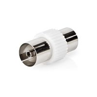 Nedis Satelliet- en Antenne-Adapter | IEC Female naar IEC Female | 1 stuks - CSGP40941WT CSGP40941WT - thumbnail