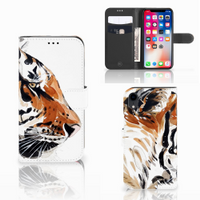 Hoesje Apple iPhone Xr Watercolor Tiger