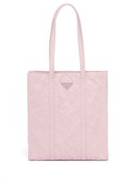 Prada sac cabas en cuir Nappa - Rose - thumbnail